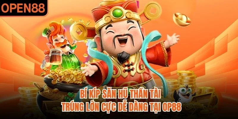 Bí kíp săn hũ thần tài trúng lớn cực dễ dàng tại OP88