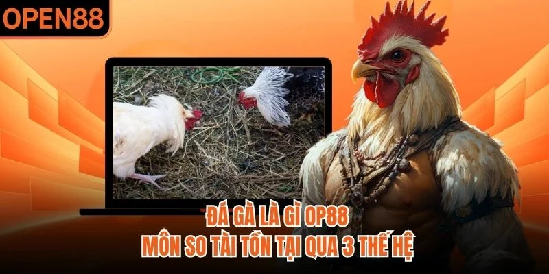 Đá Gà Là Gì OP88 | Môn So Tài Tồn Tại Qua 3 Thế Hệ