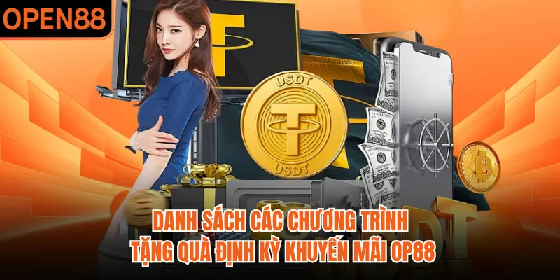 Danh sách các chương trình tặng quà định kỳ khuyến mãi OP88